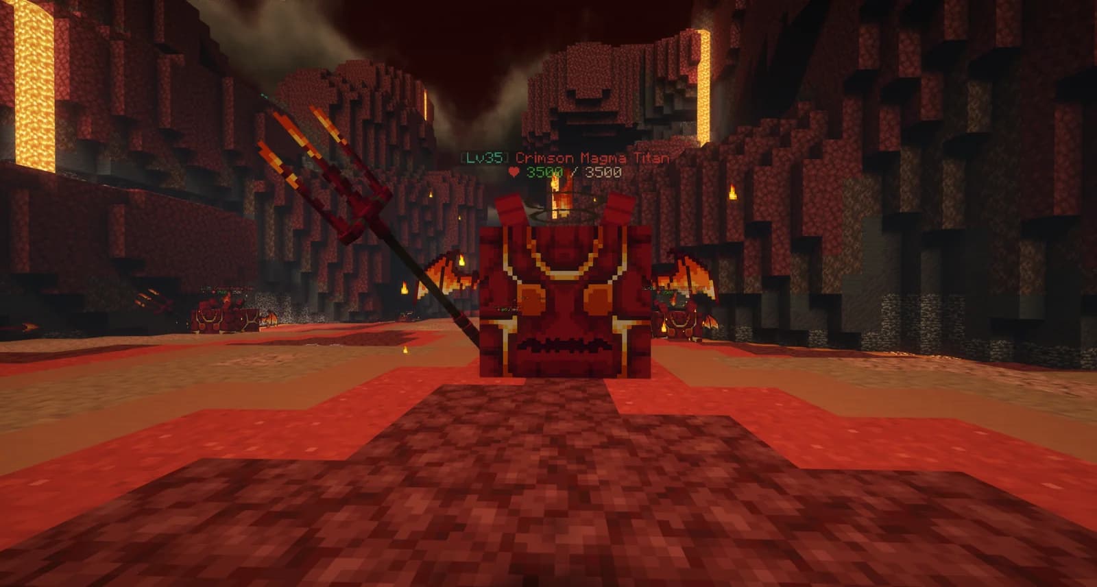 Crimson Magma Titan (Lv 35)
